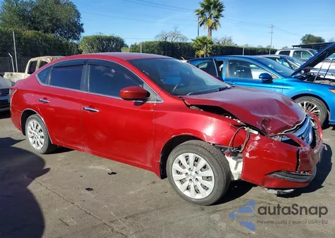 2013 Nissan Sentra S z USA, uszkodzony, nr VIN 3N1AB7AP0DL756751